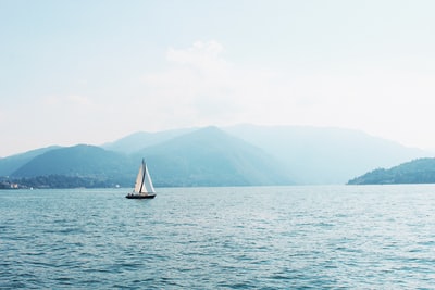 船在海洋
